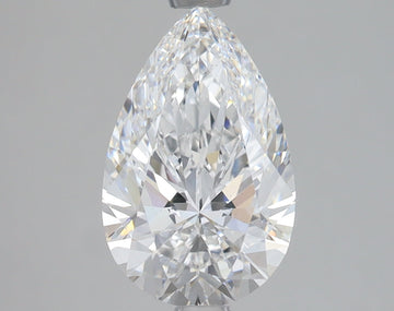 Premium 2.10 CT Pear Shape D Color VS2 Clarity Moissanite Diamond For Gift Ring