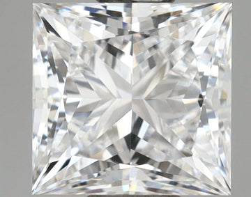 Brilliant D Color 1.07 CT Princess Shape VS1 Clarity Lab grown Diamond For Anniversary Ring