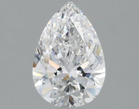 Premium 0.99 CT Pear Shape D Color VS1 Clarity Lab Grown Diamond For Warm Echo