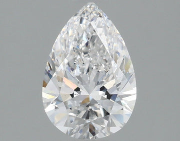Premium 0.99 CT Pear Shape D Color VS1 Clarity Lab Grown Diamond For Warm Echo