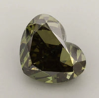 Exclusive Of 3.15 CT Heart Shape Fancy Deep Yellowish Green Color VS2 Clarity Moissanite Diamond For Calm Steps