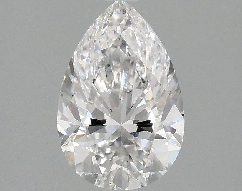 Great 1.56 CT Pear Shape F Color VS2 Clarity Moissanite Diamond For Soft Truth
