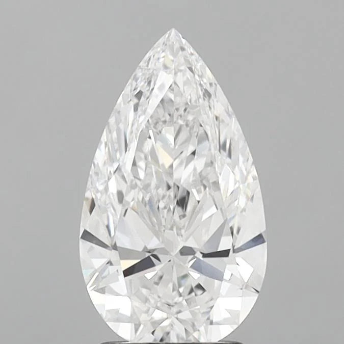 High Quality 2.00 CT Pear Shape D Color VVS2 Clarity Moissanite Diamond For Lost Hours