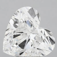 Experience Luxury Of 3.50 CT Heart Shape D Color VS1 Clarity Moissanite Diamond For Her smile