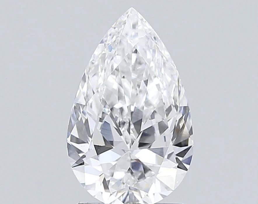 Hot Selling 1.58 CT Pear Shape E Color VS1 Clarity Moissanite Diamond For Engagement Ring