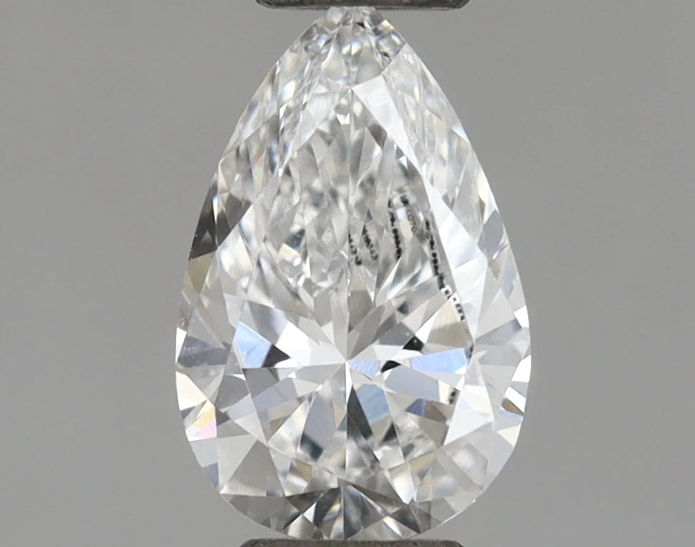 Hot Spelling 0.42 CT Pear Shape E Color VS1 Clarity Moissanite Diamond For Her Voice