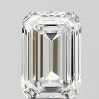 Stunning Of 3.03 CT Emerald Shape D Color VS1 Clarity Moissanite Diamond For Gift