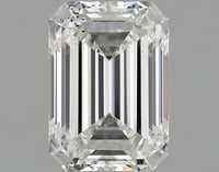 Timeless 1.06 CT Emerald Shape F Color SI1 Clarity Moissanite Diamond For Special one Ring
