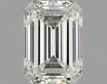 Timeless 1.06 CT Emerald Shape F Color SI1 Clarity Moissanite Diamond For Special one Ring