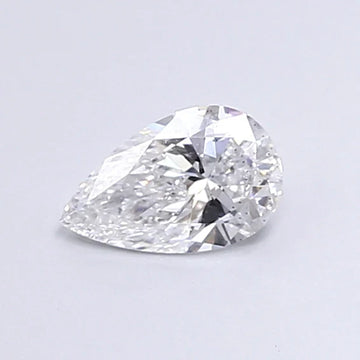 Beautiful 0.46 CT Pear Shape D Color SI1 Clarity Moissanite Diamond For the Soft Truth