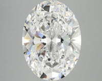 Sparkling 6.02 CT Oval Shape D Color VS1 Clarity Lab Grown Diamond For Surprise Ring