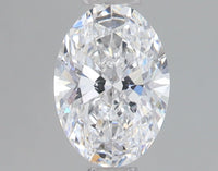 Dazzling 0.88 CT Oval Shape D Color VS1 Clarity Lab Grown Diamond For Gift For Special