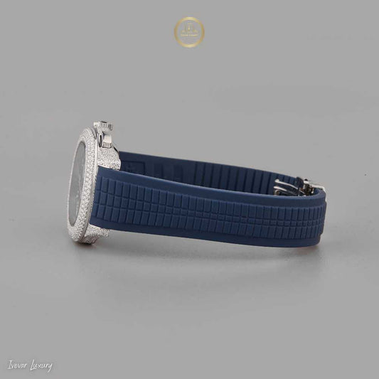 Half Iced Luxury Watch with Lab Diamonds Ivevar’s Elite Collection