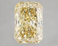The Future of Luxury 2.01 CT Radiant Cut Lab grown Diamond Fancy Intense Yellow Color VS1 Clarity For Wedding Ring
