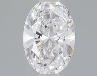 Designer 0.61 CT Oval Shape D Color VS1 Clarity Lab Grown Diamond For Surprise