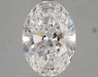 Dazzling 4.15 CT Oval Shape D Color VVS1 Clarity Lab grown Diamond For Propose Gift