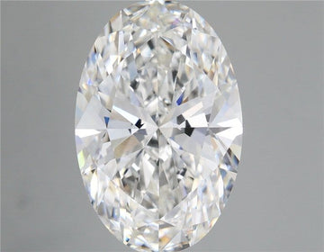 Dazzling 8.07 CT Oval Shape F Color VS1 Clarity Lab grown Diamond For Surprise Ring