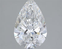 Beauty of 1.61 CT Pear Shape D Color VS1 Clarity Lab grown Diamond For Surprise Ring