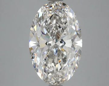 Classic 4.05 CT Oval Shape G Color SI1 Clarity Moissanite Diamond For Propose Ring