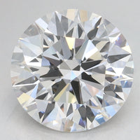 Dazzling 3.09 CT Round Shape E Color VS1 Clarity Lab grown Diamond For Ring