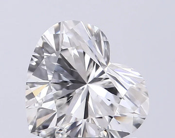 Beautiful F Color VVS2 Clarity 1.02 CT Heart Shape Moissanite Diamond For Wedding Ring