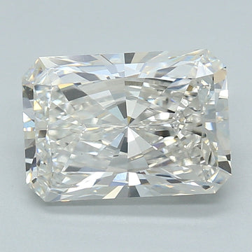 Classic 3.02 CT Radiant Shape G Color VS1 Clarity Moissanite Diamond For Custom Ring