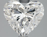 Custom Luxury Of 2.25 CT Heart Shape D Color VS1 Clarity Lab Grown Diamond For Kind Hours