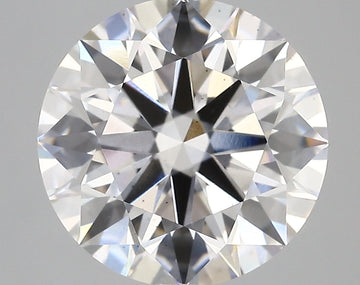 Beautiful 5.11 CT Round Shape D Color VS2 Clarity Moissanite Diamond For Birthday Ring