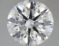 Premium 4.18 CT Round Shape E Color VVS2 Clarity Lab grown Diamond For Gift Ring