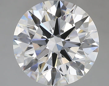 Premium 4.18 CT Round Shape E Color VVS2 Clarity Lab grown Diamond For Gift Ring