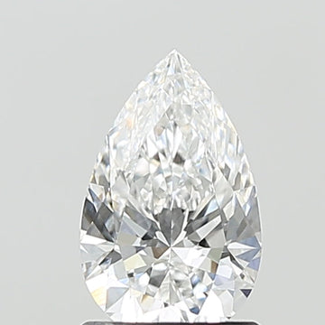 Stunning 1.00 CT Pear Shape E Color VVS1 Clarity Lab Grown Diamond For The Wait