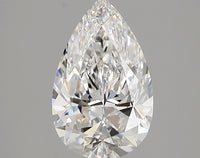 Dazzling 2.11 CT Pear Shape D Color VS1 Clarity Moissanite Diamond For Surprise Ring