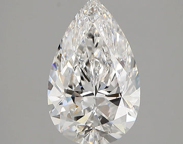 Dazzling 2.11 CT Pear Shape D Color VS1 Clarity Moissanite Diamond For Surprise Ring