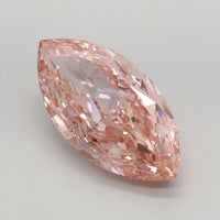 Dazzling Of 3.02 CT Marquise Shape Fancy Vivid Pink Color VS2 Clarity Lab Grown Diamond For The Wait