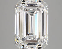 Top Quality 5.24 CT Emerald Shape D Color VS1 Clarity Lab grown Diamond For Custom Ring