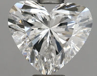 Fantastic 1.01 CT E Color Heart Shape SI1 Clarity Moissanite Diamond For Party Ring