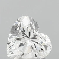 Fantastic 1.02 CT E Color Heart Shape VS2 Clarity Moissanite Diamond For Party Ring