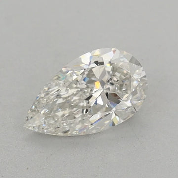 Latest 0.55 CT Pear Shape F Color VVS2 Clarity Moissanite Diamond For Gold Light