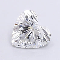 Fantastic Of 0.67 CT Heart Shape D Color VS1 Clarity Moissanite Diamond For True Grace