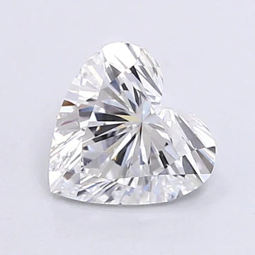 Fantastic Of 0.67 CT Heart Shape D Color VS1 Clarity Moissanite Diamond For True Grace