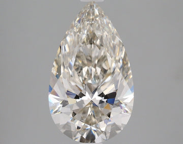 Fine 2.77 CT Pear Shape H Color VS1 Clarity Lab grown Diamond For Surprise Ring