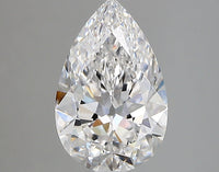 Fine 2.12 CT Pear Shape D Color VS1 Clarity Moissanite Diamond For Party Ring