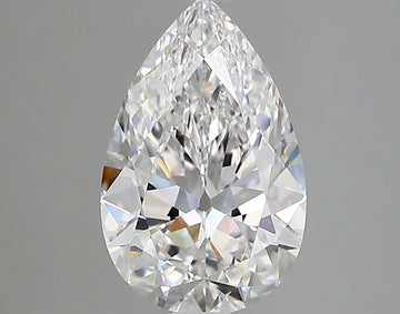 Fine 2.12 CT Pear Shape D Color VS1 Clarity Moissanite Diamond For Party Ring