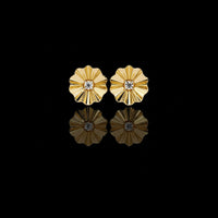 0.06 TCW Minimalist Round Moissanite Diamond Studs Earring Perfect Gift for Her