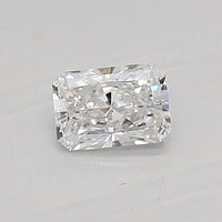 Excellent 0.31 CT Radiant Shape D Color VVS2 Clarity Lab Grown Diamond For Shared Quiet