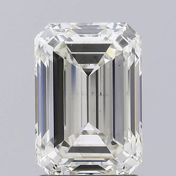 Perfect 1.66 CT Emerald Shape H Color VS2 Clarity Moissanite Diamond For Engagement Ring