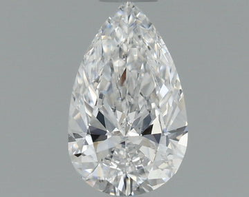 Dazzling 0.54 CT Pear Shape D Color SI1 Clarity Lab Grown Diamond For the Shared Quiet