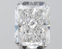 Ultimate 4.01 CT Radiant Shape E Color SI1 Clarity Lab grown Diamond For Full Grace