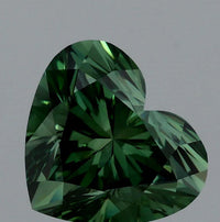 Premium Of 1.89 CT Heart Shape Fancy Vivid Green Color VS2 Clarity Moissanite Diamond For One Glance