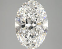 Sustainable 3.42 CT Oval Shape D Color VS1 Clarity Moissanite Diamond For Wedding Ring